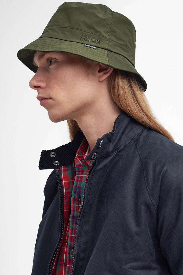 Barbour x Baracuta bucket hat