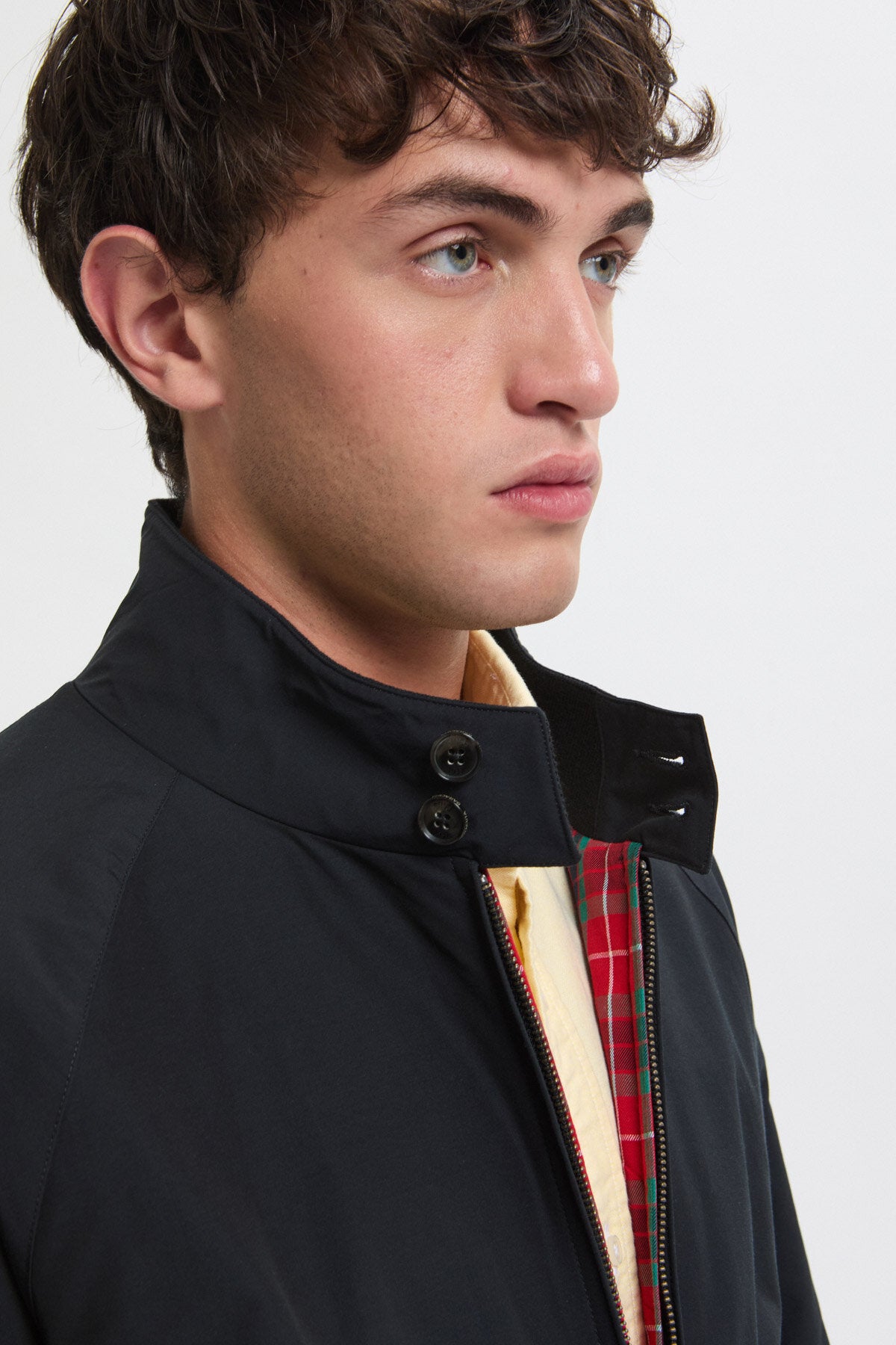 G9 Harrington Jacket Dark Navy | Baracuta