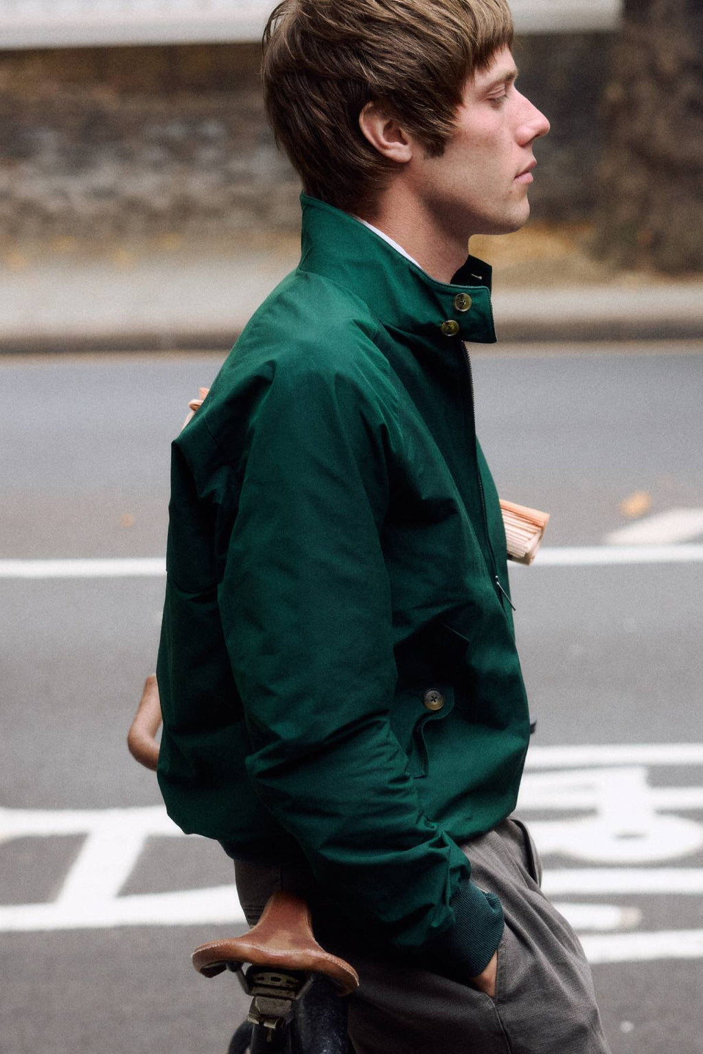 オ*ダ様 試着のみBaracuta G9 グリーン スイングトップ 42 G9 Harrington Jacket Racing Green | Baracuta