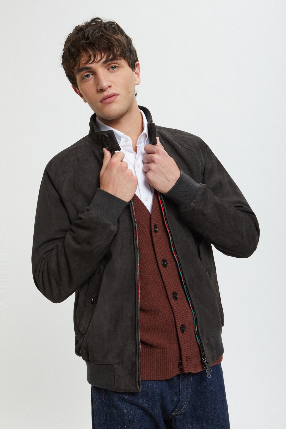 Baracuta G9 Suede Jacket