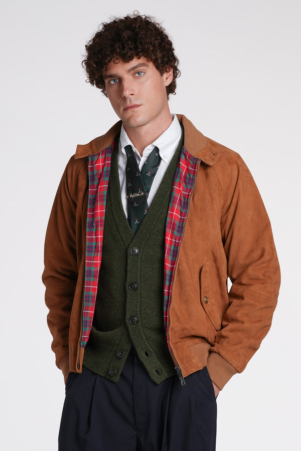 G9 Suede Tobacco | Baracuta