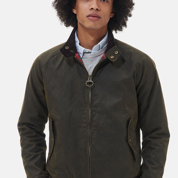 Barbour×BARACUTA / G9 PORTON WAX 23AW Barbour x Baracuta Porton Wax Olive | Baracuta