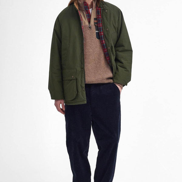 Barbour Oversize BEDALE ブラック36 ノンワックス