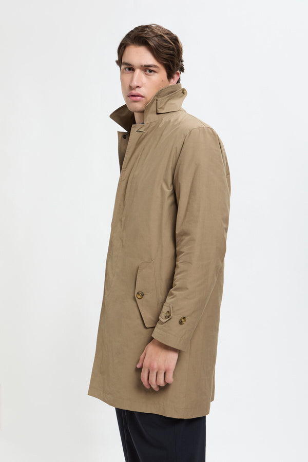 Trench-coat G10 Detachable avec rabat coupe-vent