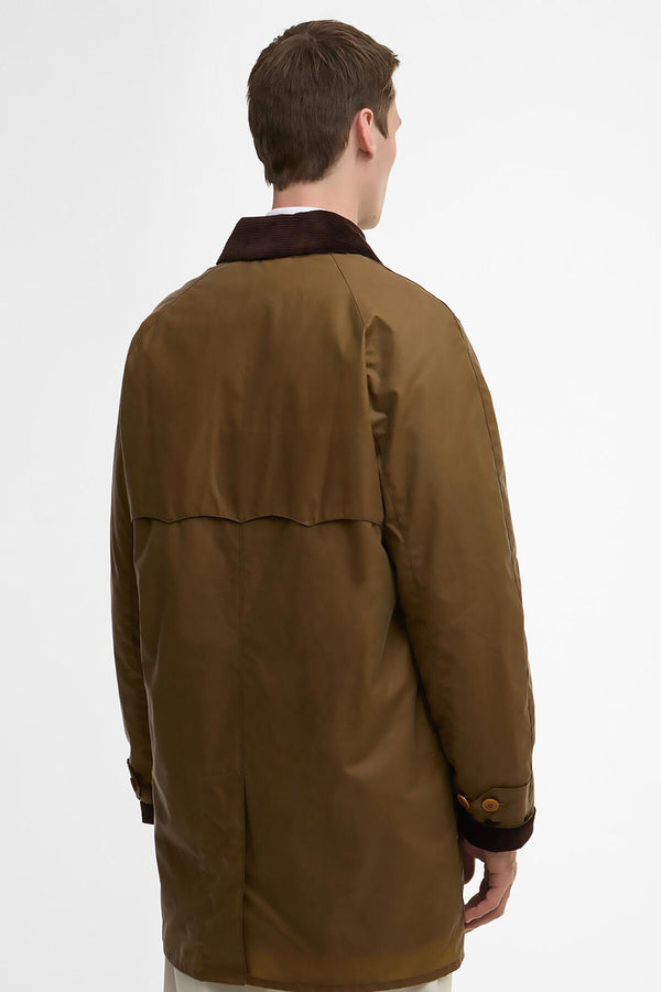 Barbour x Baracuta Tyne Waxed Car Coat