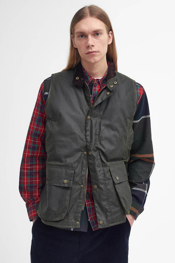 Barbour x Baracuta Waxed Gilet