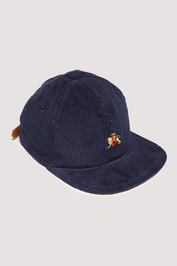 Casquette de baseball en velours côtelé