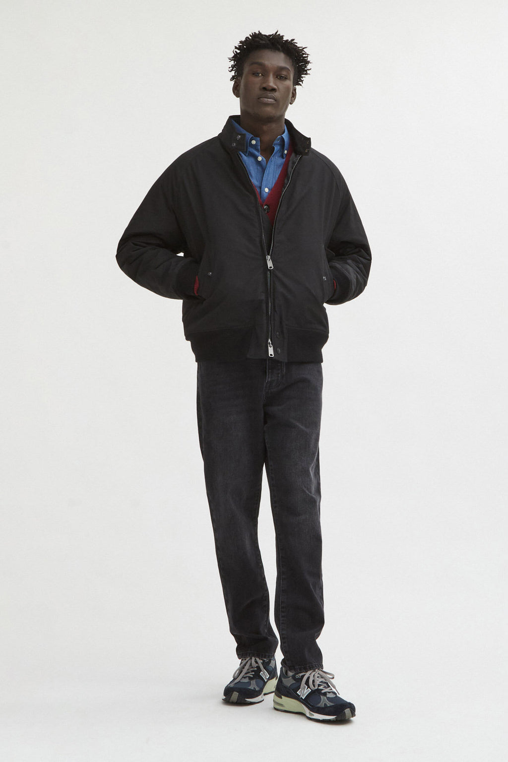 G9 Ma1 Engineered Garments Black | Baracuta