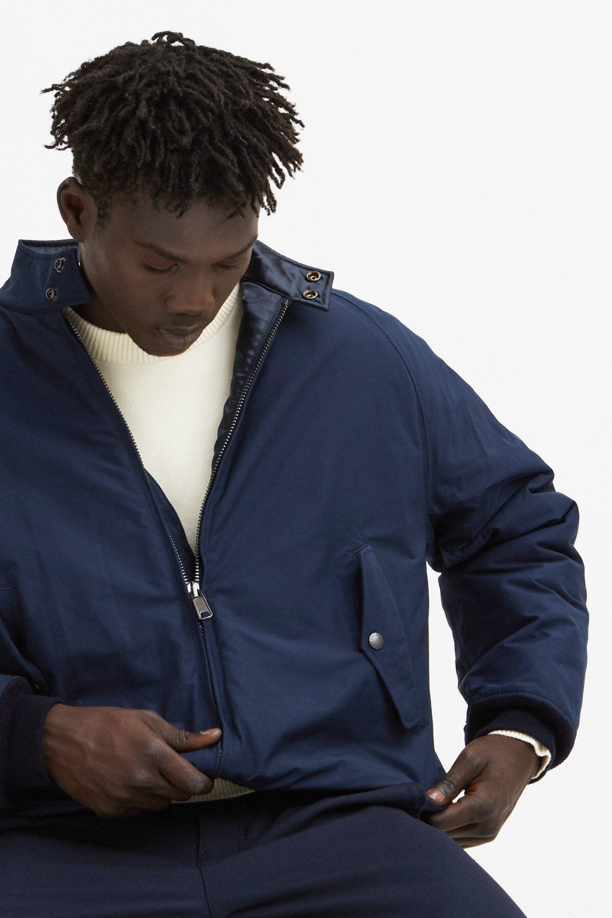 engineered garments別注　barracuda g9 ネイビー G9 Ma1 Engineered Garments Navy | Baracuta