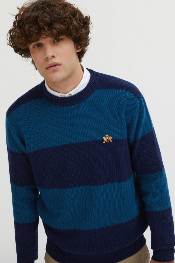 Stripes Crew Neck